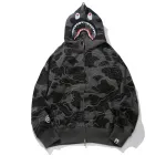 BAPE Hoodie Grey 6817