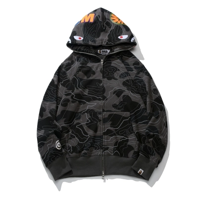 BAPE Hoodie Grey 6817 02
