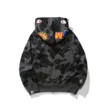 BAPE Hoodie Grey 6817