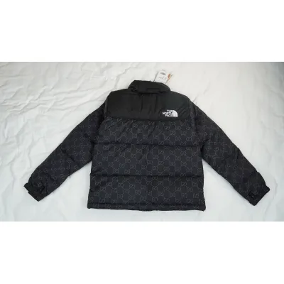 TheNorthFace Splicing White And Black 02