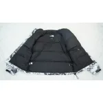 TheNorthFace Splicing White And Snow Mountain