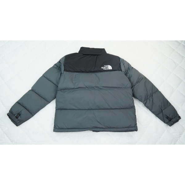 TheNorthFace Splicing White And Glossy Gray