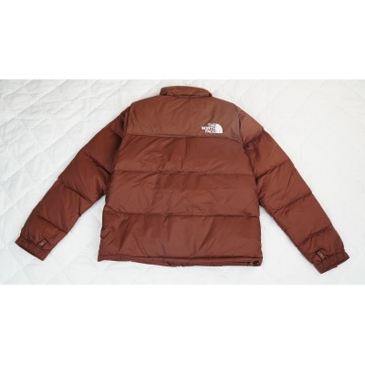 TheNorthFace Splicing White And Mocha Brown