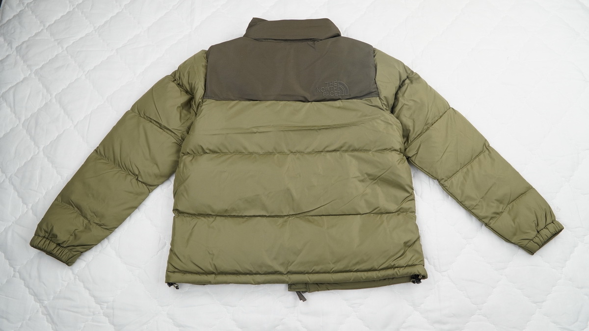 TheNorthFace Splicing White And Double Green