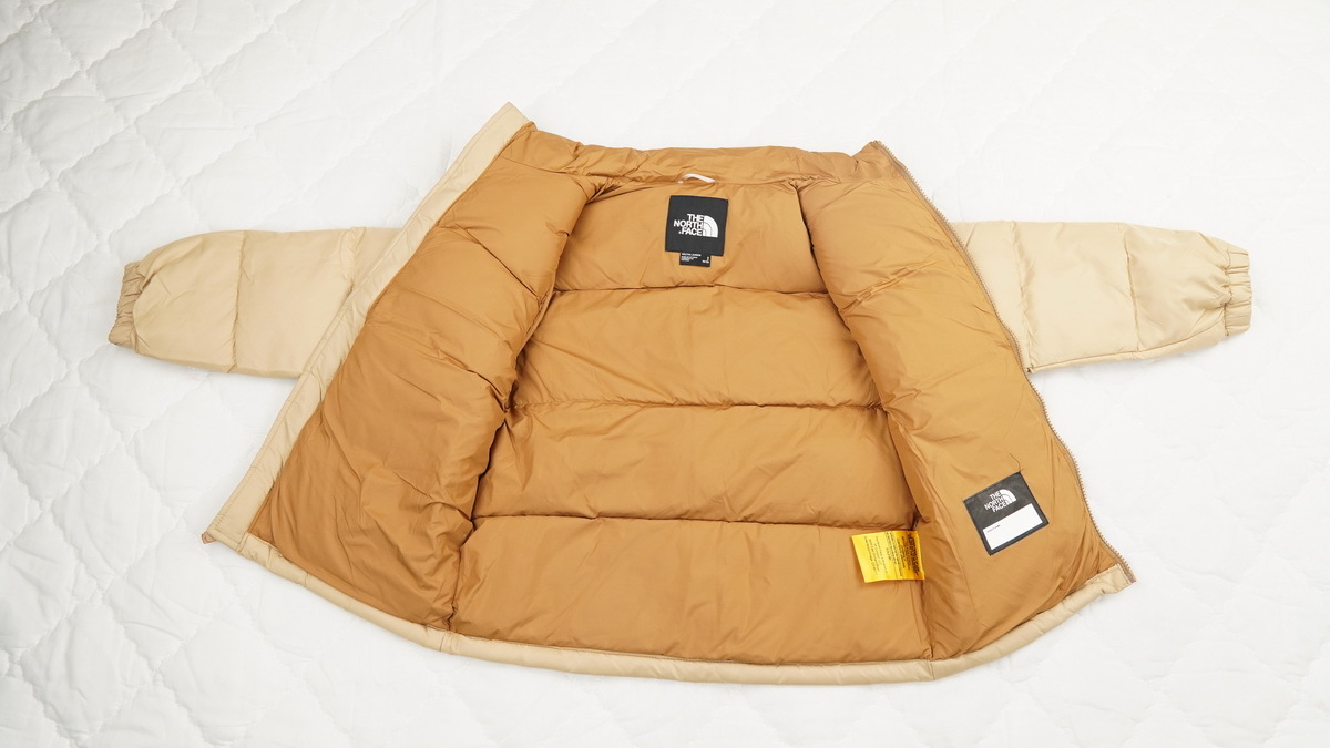 TheNorthFace Splicing White And Wheat