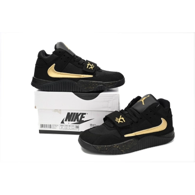 GET Travis Scott x Jordan Cut The Check Nice Kicks Black Gold,FZ8117-911 02