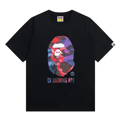 BAPE Color Camo Crazy By Bathing Ape Tee, 1J30-110-048 01