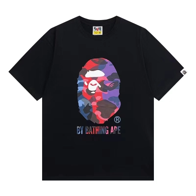BAPE Color Camo Crazy By Bathing Ape Tee, 1J30-110-048 01