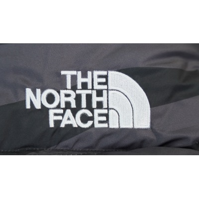 TheNorthFace Splicing White And XX black