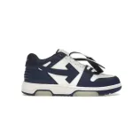 PKGoden OFF-WHITE Out Of Office OOO Low Tops White Royal Blue 