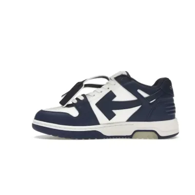 PKGoden OFF-WHITE Out Of Office OOO Low Tops White Royal Blue  01