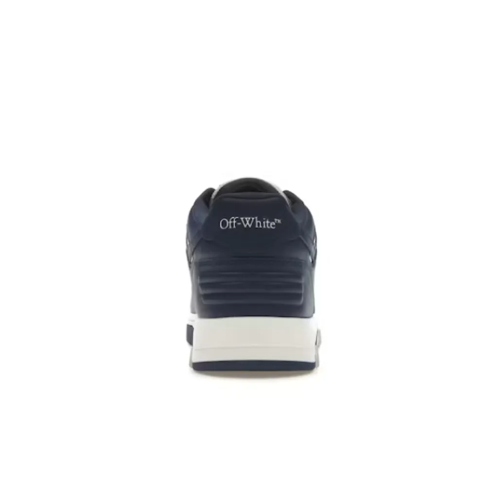 PKGoden OFF-WHITE Out Of Office OOO Low Tops White Royal Blue 