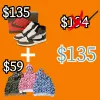(Jordan1 Shoes + Free Hoodie)PKGoden Air Jordan1 + Sp5der Hoodie
