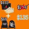 (Jordan1 Shoes + Free Hoodie)PKGoden Air Jordan 4 +  Hellstar Hoodie