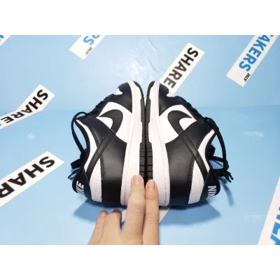 GET Dunk SB Low Retro White Black panda, DD1391-100 02