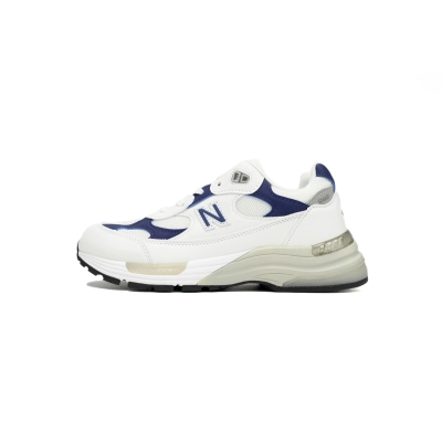 GET New Balance 992 White Navy M992EC 01