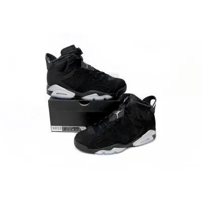 PKGoden Air Jordan 6 Black Silve,DX2836-001 01