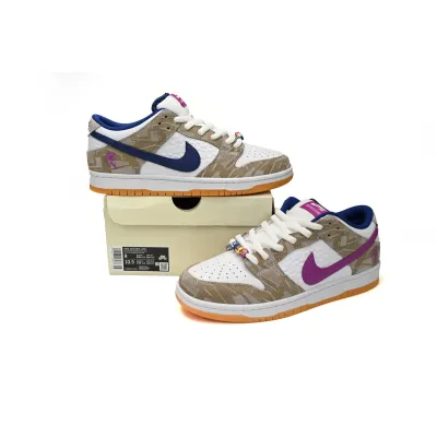 PKGoden Rayssa Leal × Nike SB Dunk Low White Blue Purple FZ5251-001 01