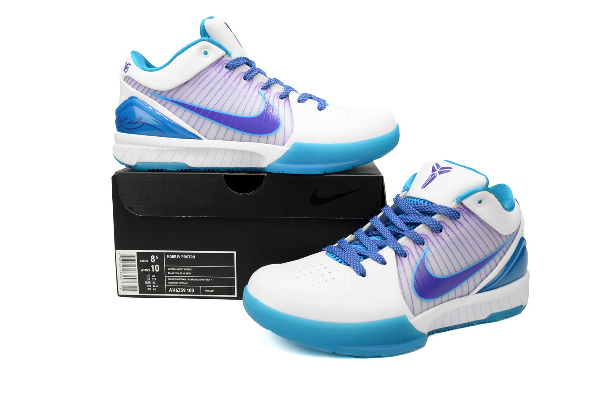 PKGoden Kobe 4 Protro Blue White AV6339-100