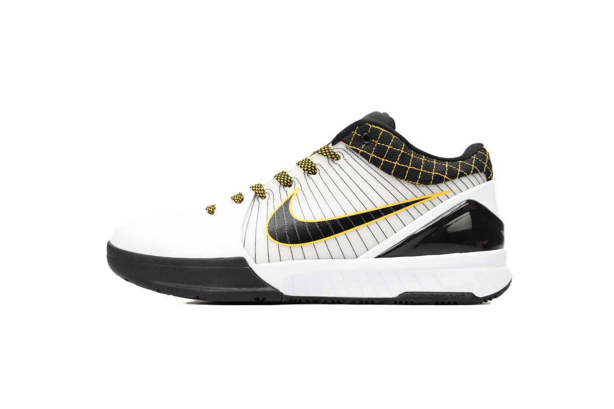 PKGoden Kobe 4 Protro White yellow AV6339-101  