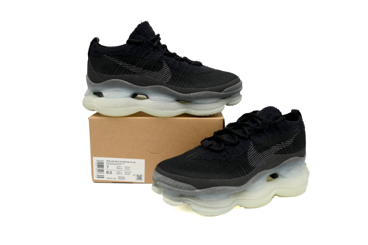POP  Air Max Scorpion Black White, FB9151-001