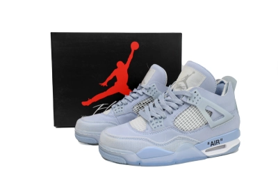 POP  Off-White x Air Jordan 4 Sail, CV9388-102 02