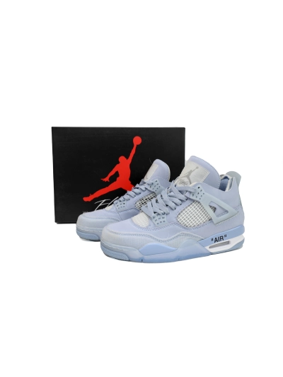 POP  Off-White x Air Jordan 4 Sail, CV9388-102 02