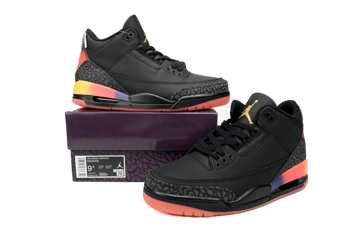 PKGoden  Jordan 3 Retro J Balvin Rio FN0344-001