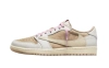 PKGoden Air Jordan 1 Retro Low GET Travis Scott Sail Shy Pink,DM7866-106