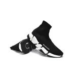 Uabat Balenciaga Speed 2.0 Black White 617239W2DB21015