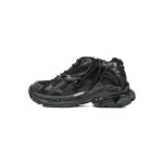 Uabat Balenciaga 7th Runner Black 656065W3RA11000 / 677403W3RB11000