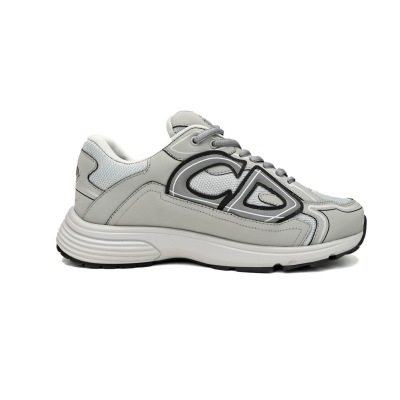 LJR Dior B30 Light Grey Sneakers Grey 3SN279ZND-H860