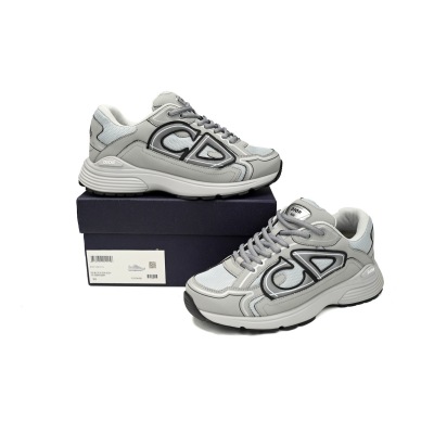 LJR Dior B30 Light Grey Sneakers Grey 3SN279ZND-H860