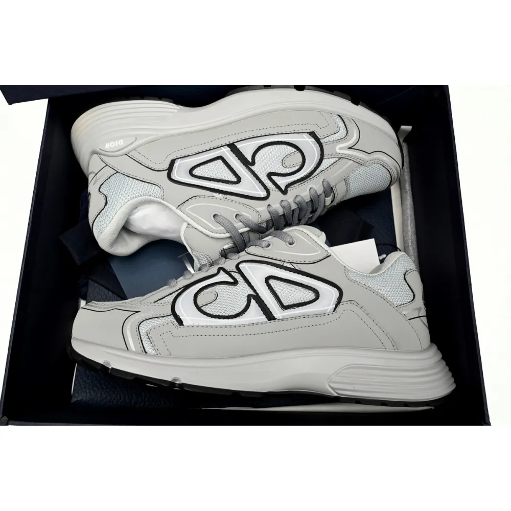 Perfectkicks  Dior B30 Light Grey Sneakers Grey 3SN279ZND-H860