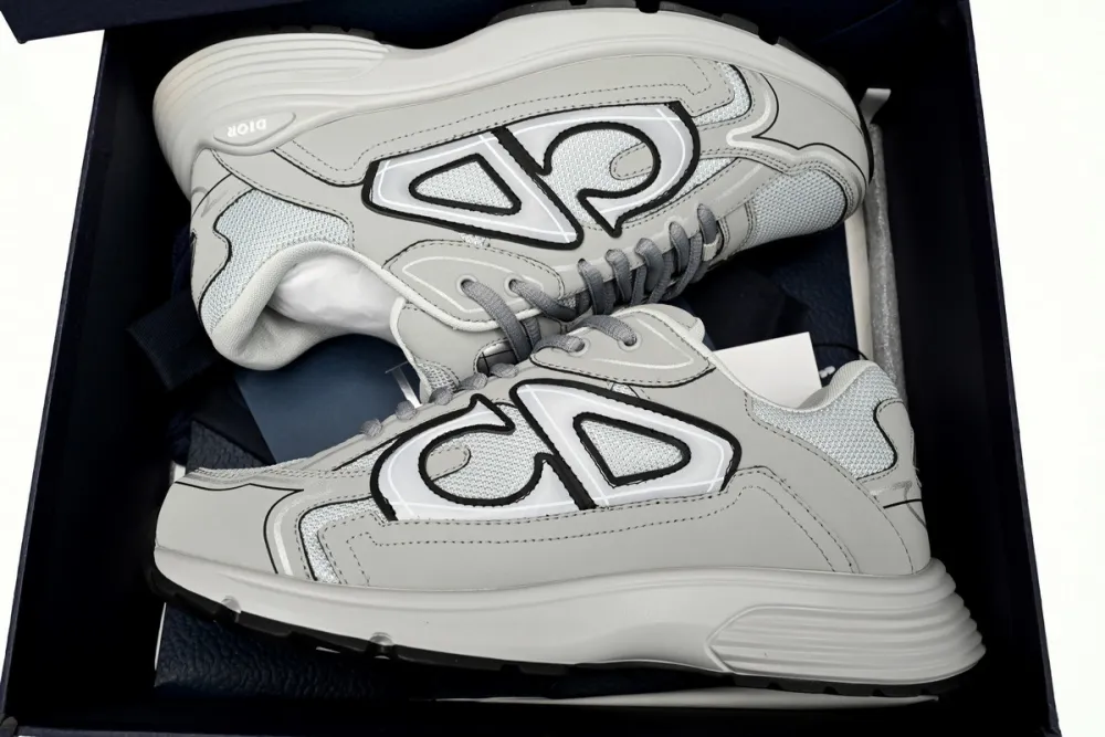 PKGoden  Dior B30 Light Grey Sneakers Grey 3SN279ZND-H860