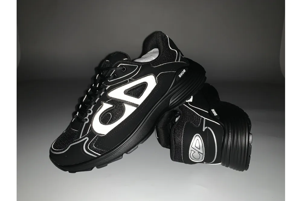 PKGoden Dior B30 Light Grey Sneakers New Reflective 3SN27ZIR-16536