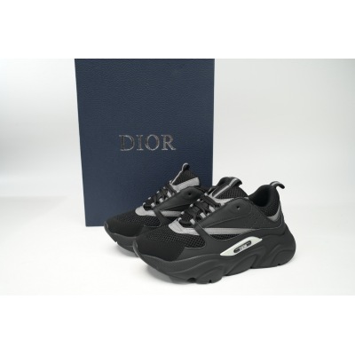 LJR Dior B22 Sneakers Black 3SN231ZNG_H969