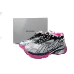 Uabat Balenciaga 7th Runner Silver Red 677402 W3RB2 9155