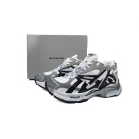 PKGoden Balenciaga 7th Runner White Black Gray 677402 W3RB2 9012