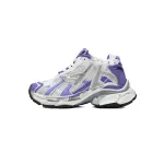 Uabat Balenciaga 7th Runner White Purple 677402 W3RB2 5901