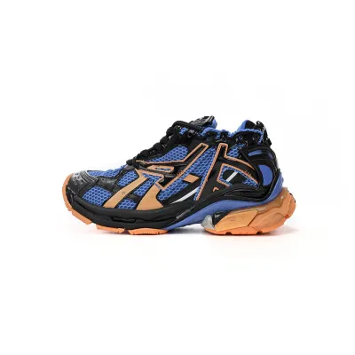 Uabat Balenciaga 7th Runner Blue Yellow Black 677402 W3RB2 1120 01