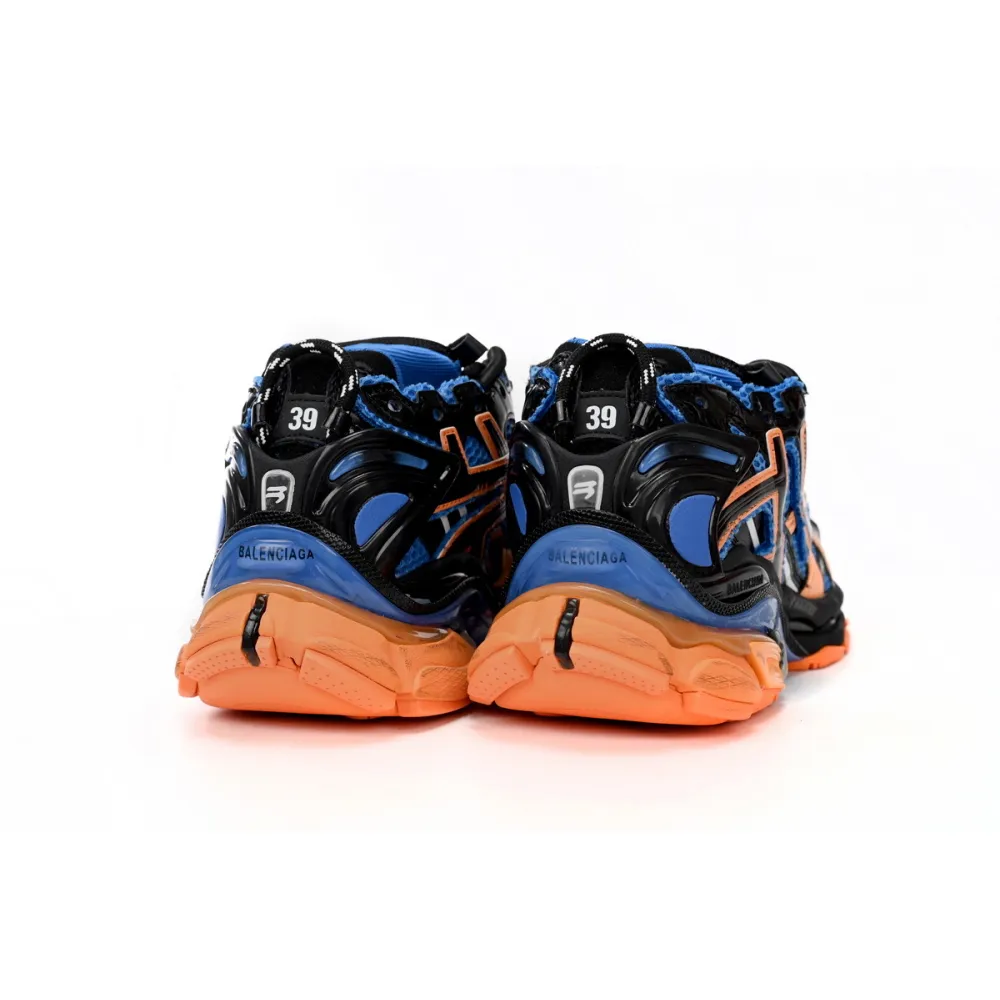 Uabat Balenciaga 7th Runner Blue Yellow Black 677402 W3RB2 1120