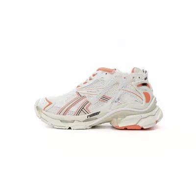 Uabat Balenciaga 7th Runner White Orange 677402 W1RB2 2115 01