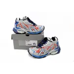 Uabat Balenciaga 7th Runner White Blue Orange 677402 W3RB6 1264