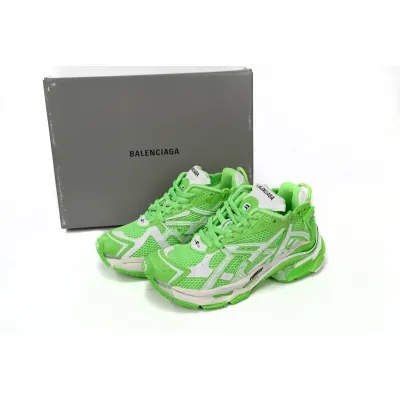 Uabat Balenciaga 7th Runner White Green 677402 W3RBM 3590 02