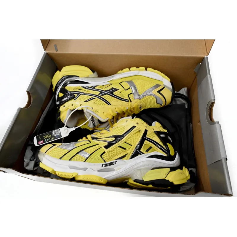 Uabat Balenciaga 7th Runner Rice Pla Tinum 677403 W3RB3 9891