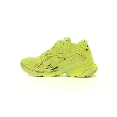 Uabat Balenciaga 7th Runner Fluorescent Green 677402 W3RB4 7510 01