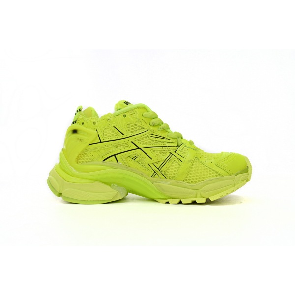 LJR Balenciaga 7th Runner Fluorescent Green 677402 W3RB4 7510