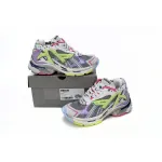 Uabat Balenciaga 7th Runner White Yellow Purple 677402 W3RH5 0308