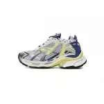 Uabat Balenciaga 7th Runner Bai Huang Lan 677402 W3RB5 9174